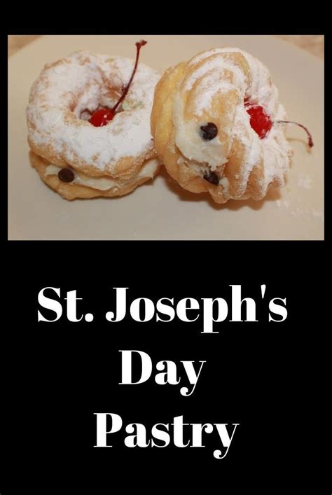 St Joseph S Day Pastry Step By Step Recipe Pastry Food Recipes