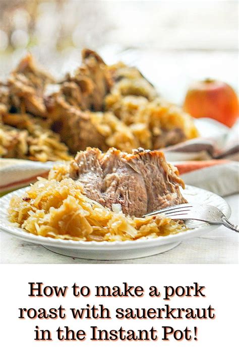 Instant Pot Pork Roast With Sauerkraut Recipe Yummly Recipe Hot Sex Picture