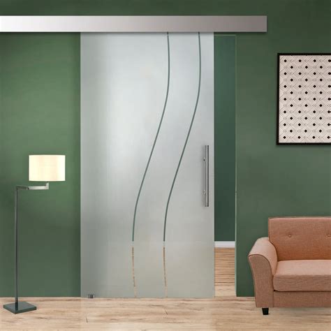 Sliding Glass Barn Door With Bow Design V2000 Bed Bath And Beyond 34169384