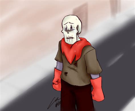 Glitchtale Papyrus By Davetasticdave On Deviantart