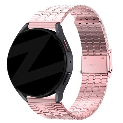 Amazfit Bip Pro Verstellbares Stahlarmband Rosa