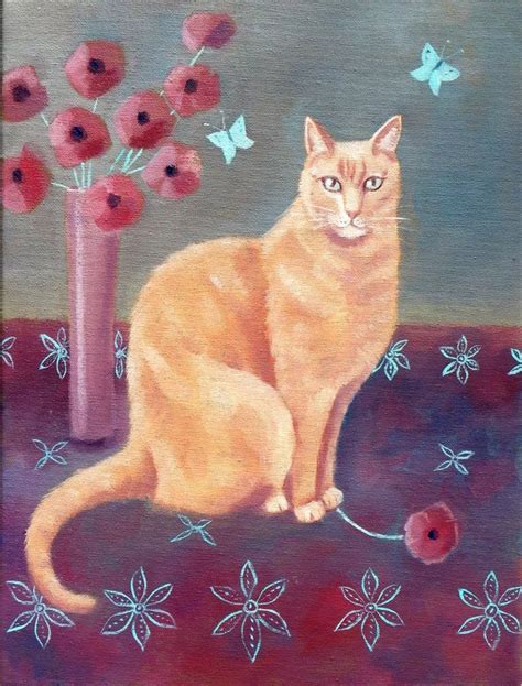 Solve Seasonal Art Summer Ginger Cat Poppies 12 480 Pieces