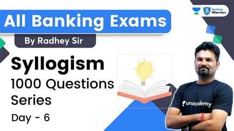 Syllogism 1000 Questions Series Day 6 Reasoning All Banking