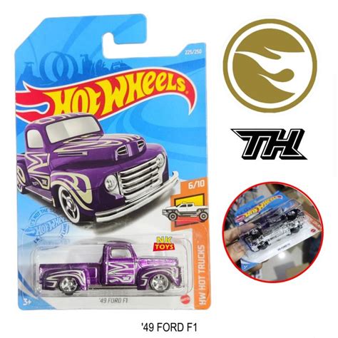 FORD F SUPER TREASURE HUNT STH โมเดลรถเหลก Hot wheels ของแท โมเดลรถเหลก hotwheels