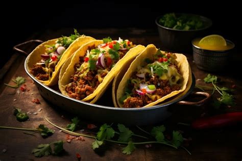 Mexican food tacos. Generate Ai (3835603)