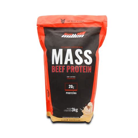 Hipercalórico Mass Beef Protein Proteína Da Carne Zero Lactose New Millen Refil