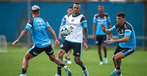 treino técnico e tático Grêmio segue preparação para jogo diante