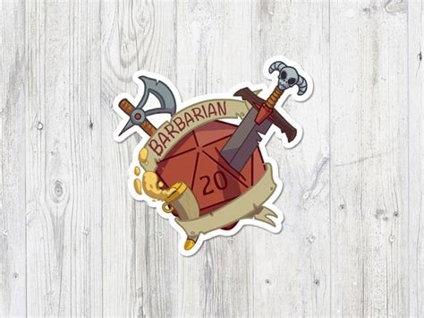 Paper And Party Supplies Hey They Are Natural Stikers Dnd Skin Dnd Decal