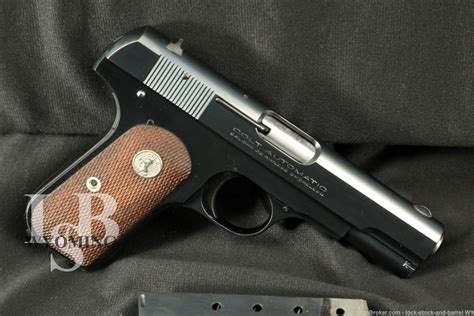 Colt Model 1903 Pocket Hammerless 32 Acp Semi Automatic Pistol 1934 Candr Lock Stock And Barrel