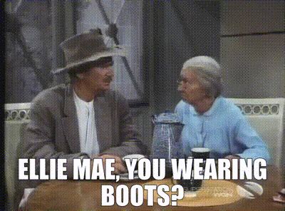 YARN Ellie Mae You Wearing Boots The Beverly Hillbillies 1962