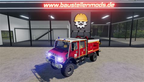 Ls Mercedes Ccf Unimog Franz Sische Feuerwehr Baustellenmods De