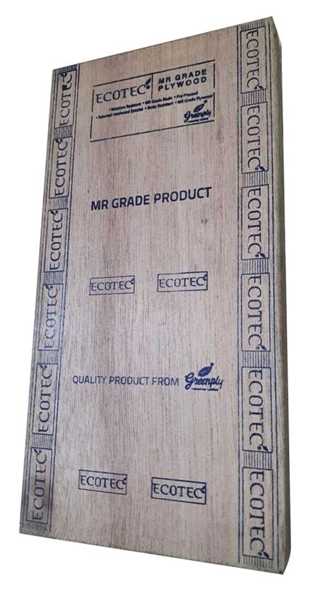 Greenply Brown Geenply Ecotec Pro MR Grade Plywood For Furniture