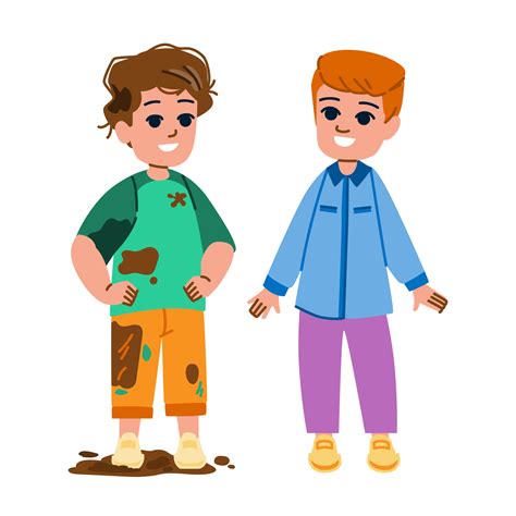 Dirty Kid Clipart