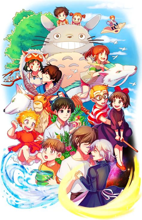 Download Enchanting Studio Ghibli Art Showcasing the Spirited World of ...