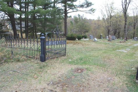 Riverside Cemetery dans Chesham New Hampshire Cimetière Find a Grave