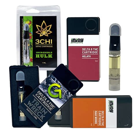 Delta 8 Vape Cartridge Treetop Hemp Co Urb 3chi Injoy Extracts