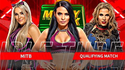 Wwe K Universe Raw Mitb Qualifying Match Natalya Vs Zelina