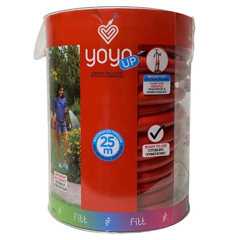 Шланг поливочный растягивающийся YOYO 25 метров Fitt (Италия): купить в ...