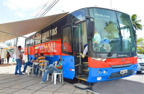 Hemoal Faz Coleta Itinerante De Sangue Em Arapiraca E Uni O Dos