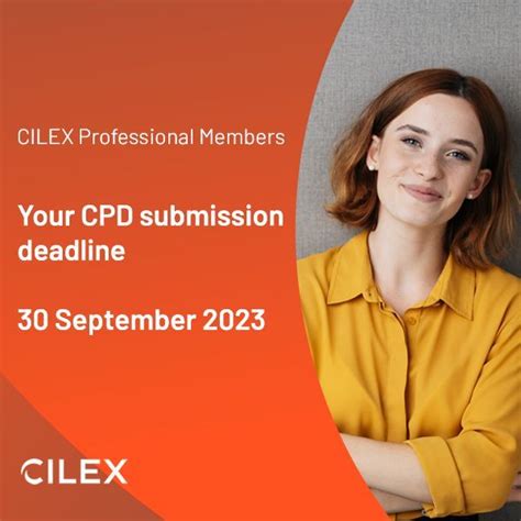 Cilex On Linkedin ⏰ Cilex Professional Members Your Cpd Deadline Is