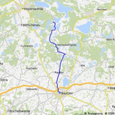 Radwege Und Routen In Und Um Bautzen Bikemap Deine Radrouten