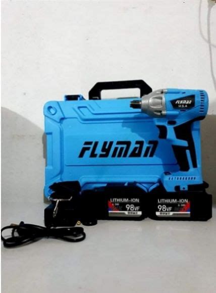 Heavy Duty Cordless Impact Wrench V Original Flyman Lazada Ph