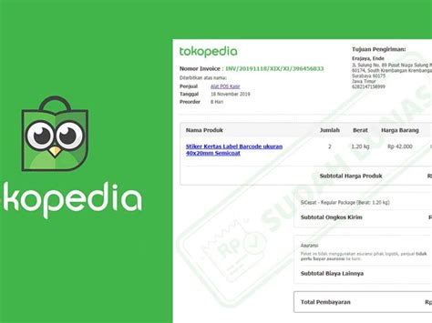 Cara Seller Tokopedia Mengirim Barang