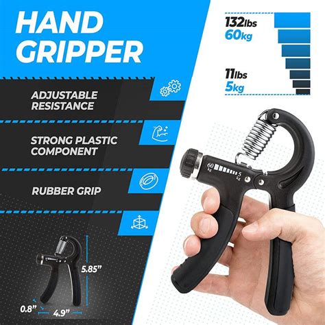 Kit Hand Grip Exerc Cio Dedos M Os Punho Fisioterapia P S Pulsar Sports