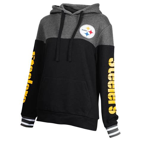 Pittsburgh Steelers Women S Freeplay Pullover Fleece Hoodie