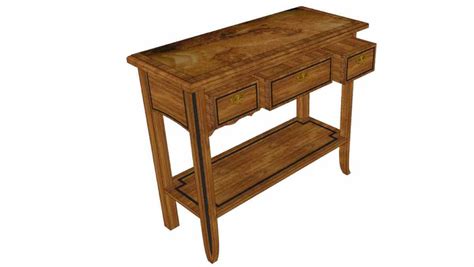 Console Table Free Woodworking Plan