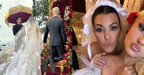 As Fue La Lujosa Boda De Kourtney Kardashian Y Travis Barker En Italia