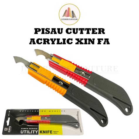 Jual Pisau Pemotong XINFA Pisau Akrilik HPL Cutter Acrylic Akrilik