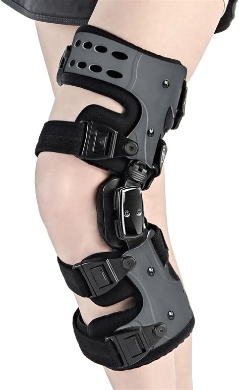 Amazon Breg Fusion Oa Plus Osteoarthritis Knee Brace Medium Left