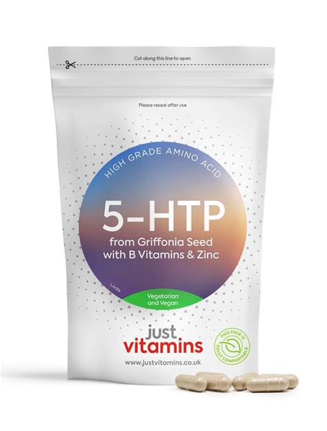 5-HTP Supplement enriched with B Vitamins and Zinc | Naturally Sourced