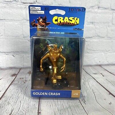 Totaku Collection Golden Crash Bandicoot Toy Figure No Activision