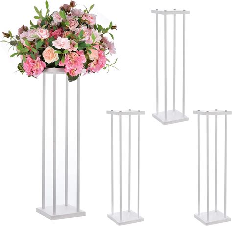 Amazon Vincidern Wedding Centerpiece White Flower Vase In