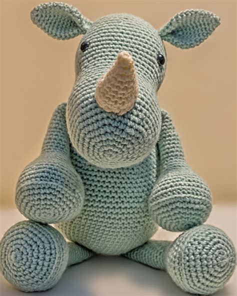 Rhino Crochet Pattern Blankets For Baby Rhinos