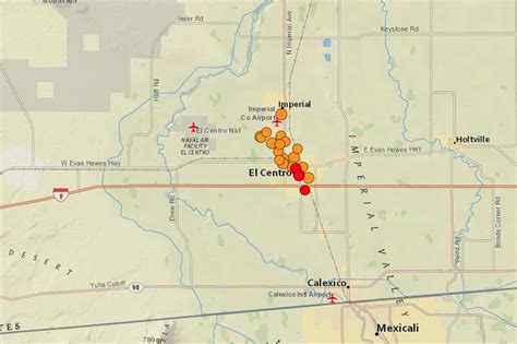 Latest California Earthquakes - Interactive Map