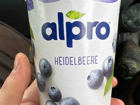 Alpro Soja Joghurt Heidelbeere Kalorien Joghurt Fddb