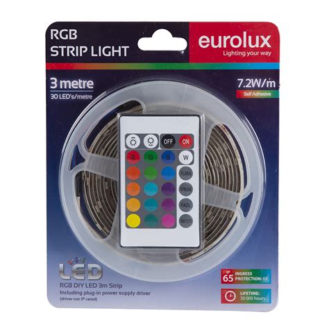 Eurolux Led Strip Diy Kit M Watts Per Meter Rgb Ip Livestainable