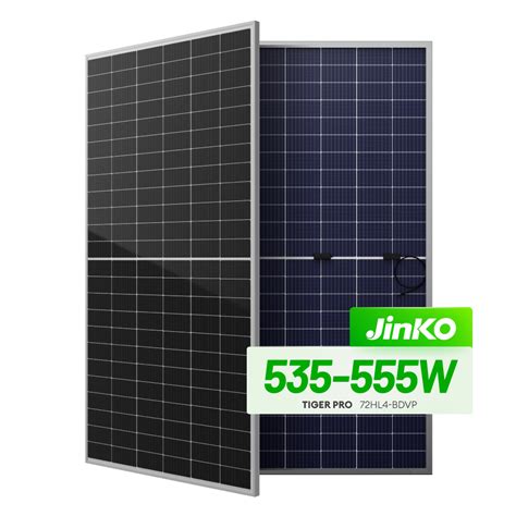 Module De Cellule Jinko PV Panneau Bifacial 540W 545W 550W Panneau