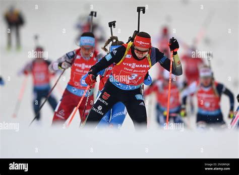 Oberhof Germany 18th Feb 2023 Biathlon World Championships Relay