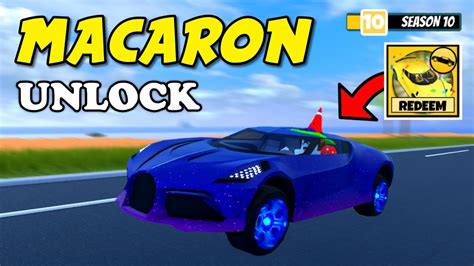 GETTING Level 10 MACARON And It Is Roblox Jailbreak YouTube