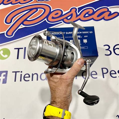 CARRETE DE SURFCASTING DAIWA CROSSCAST SURF 45 SCW 5000 CQD Sal De Pesca