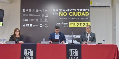 Jesús María participa en foro de desarrollo urbano de la UAA El Clarinete