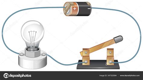 Diagrama Que Muestra Circuito El Ctrico Con Ilustraci N Bater A