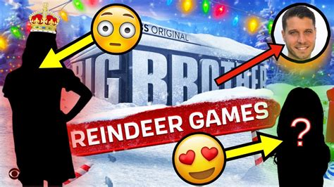 Big Brother Reindeer Games Cast Leaked Bb25 Youtube