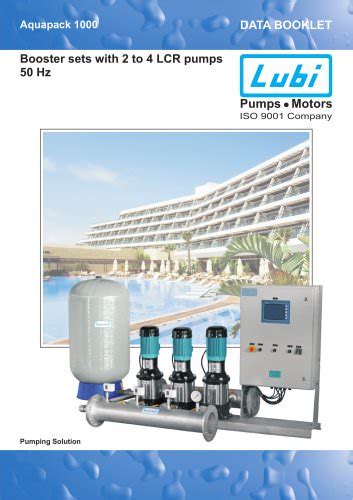 Pressure Booster Pumps Lubi Industries Llp Pdf Catalogs Technical Documentation Brochure