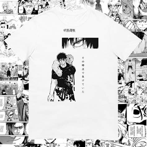 Camiseta Toji Fushiguro Jujutsu Kaisen Anime Manga Etsy