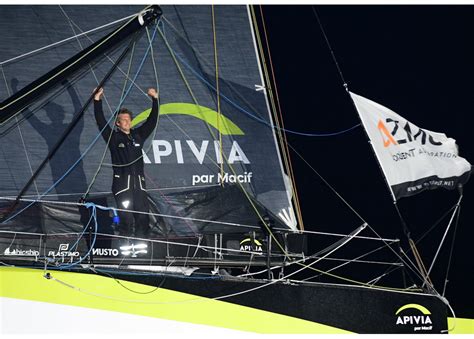 VOILE Charlie DALIN Skipper D APIVIA Remporte Les 48h Azimut Solo